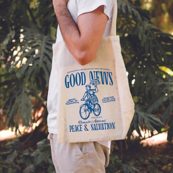 Bolso de tela algodón ecológico - Good News