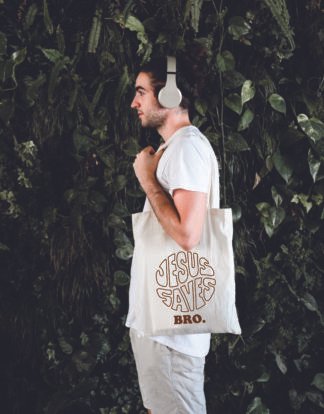 Bolso de tela algodón ecológico - Jesus Saves