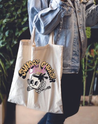 Bolso de tela algodón ecológico - Sunday Church Club